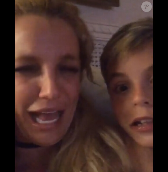 Britney Spears en larmes sur Instagram.