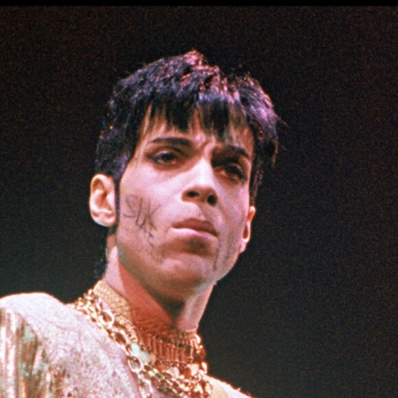 Prince en concert à Londres, le 5 mars 1995 A