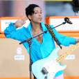 Prince en concert pour l'émission Good Morning America à New York, le 16 juin 2006