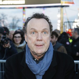 Julien Lepers, à Paris, le 25 mars 2016. © Christophe Aubert