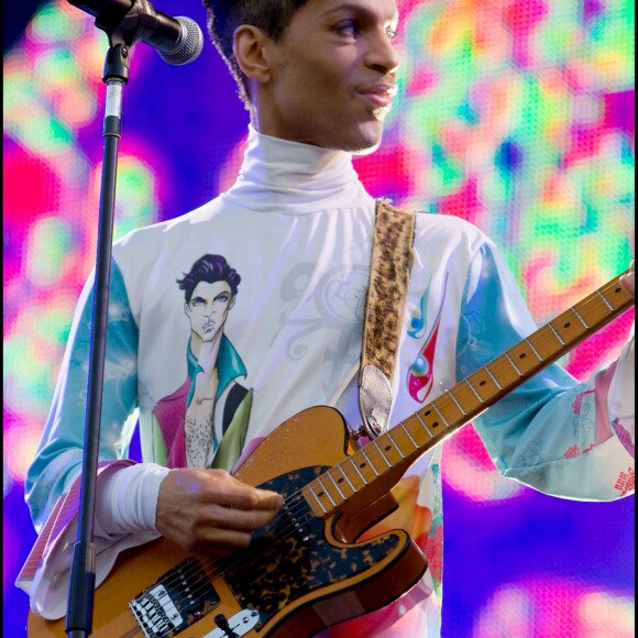 Prince à Arras pour le Main Square FEstival à Arras, le 9 juillet 2010