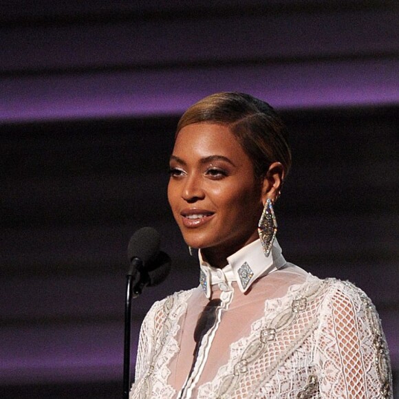 Beyoncé aux 58e Grammy Awards au Staples Center. Los Angeles, le 15 février 2016.