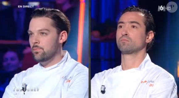 Pierre Augé, dans Top Chef - Le Choc des champions, le lundi 25 avril 2016 sur M6.