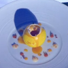 Le dessert de Xavier Pincemin, dans Top Chef - Le Choc des champions, le lundi 25 avril 2016 sur M6.