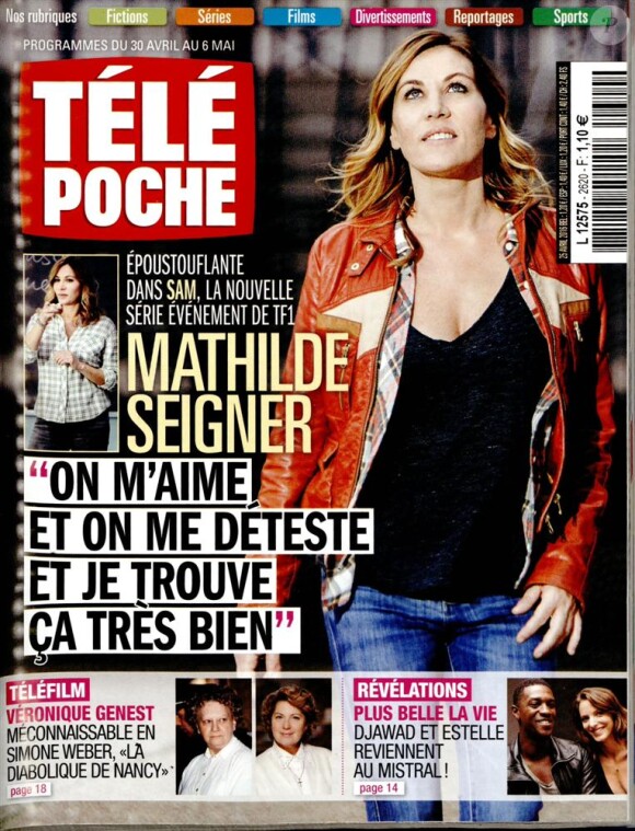 Magazine Télé Poche en kiosques le 25 avril 2016.