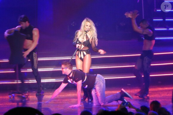Britney Spears en concert au Planet Hollywood casino de Las Vegas le 24 février 2016