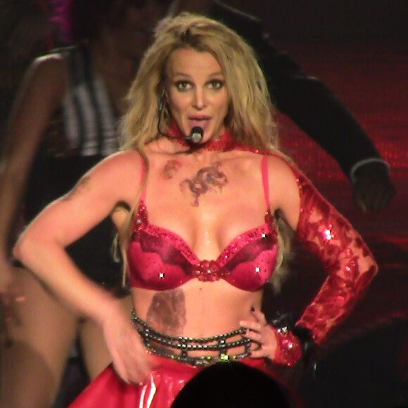 Britney Spears en concert au Planet Hollywood casino de Las Vegas le 24 février 2016