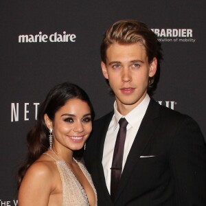 Vanessa Hudgens et son petit-ami Austin Butler à l' After-Party des Golden Globe a l'hotel Beverly Hilton a Beverly Hills, le 12 janvier 2014.