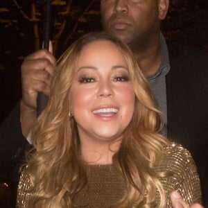 Semi-Exclusif - Mariah Carey arrive à l'hôtel Plaza Athénée à Paris, le 22 avril 2016.