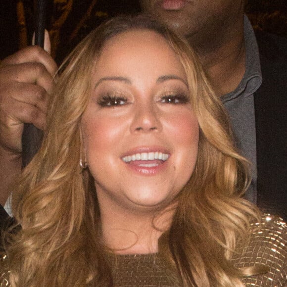 Semi-Exclusif - Mariah Carey arrive à l'hôtel Plaza Athénée à Paris, le 22 avril 2016.