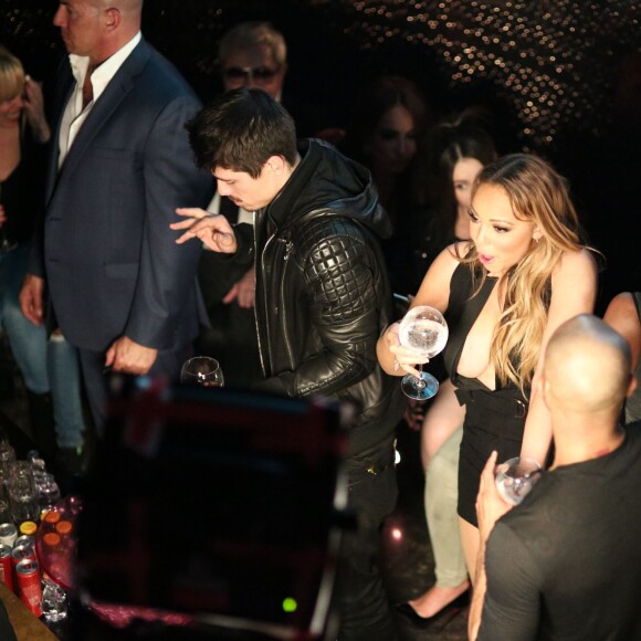 Exclusif - Mariah Carey au VIP ROOM à Paris le 21 avril 2016 © Rachid Bellak / Bestimage