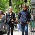 Josh Hartnett et sa petite amie Tamsin Egerton se promenent a New York, le 14 mai 2013. J