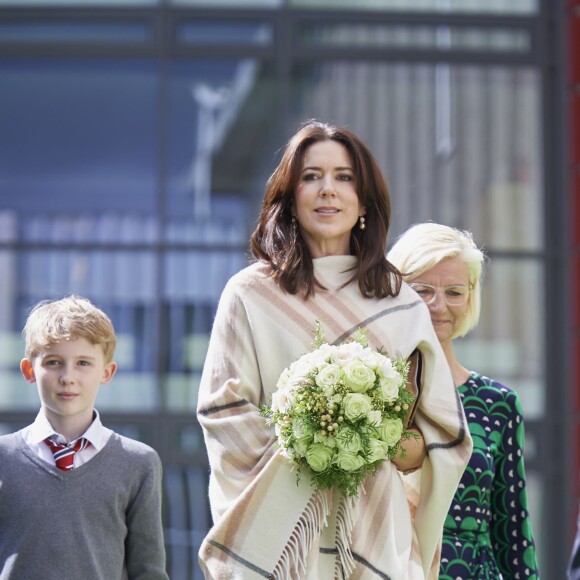 La princesse Mary de Danemark assurait le 25 avril 2016 l'inauguration du Festival de la Recherche à Copenhague, au Museum d'histoire naturelle.