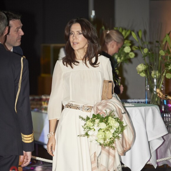 La princesse Mary de Danemark assurait le 25 avril 2016 l'inauguration du Festival de la Recherche à Copenhague, au Museum d'histoire naturelle.