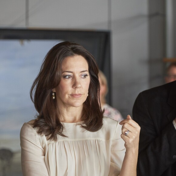 La princesse Mary de Danemark assurait le 25 avril 2016 l'inauguration du Festival de la Recherche à Copenhague, au Museum d'histoire naturelle.