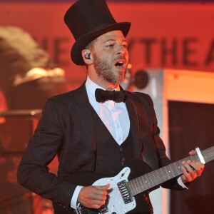 Christophe Maé en concert au Palais des Sports de Paris, le 10 octobre 2014