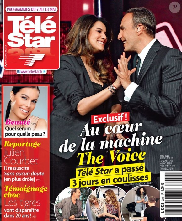 Christophe Maé en interview dans la nouvelle édition du magazine "Télé Star", en kiosque le 2 mai 2016.