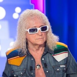 Exclusif - Michel Polnareff, invité exceptionnel d'On n'est pas couché, sur France 2, le samedi 30 avril 2016 (tournage le jeudi 28 avril 2016), à Paris. © Cyril Moreau