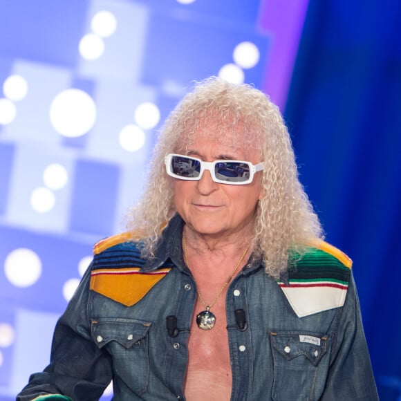 Exclusif - Michel Polnareff, invité exceptionnel d'On n'est pas couché, sur France 2, le samedi 30 avril 2016 (tournage le jeudi 28 avril 2016), à Paris. © Cyril Moreau