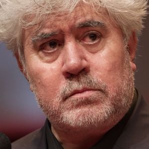 Pedro Almodovar - Hommage à Pedro Almodovar pour l'ensemble de sa carrière au festival Lumière à Lyon le 17 octobre 2014.