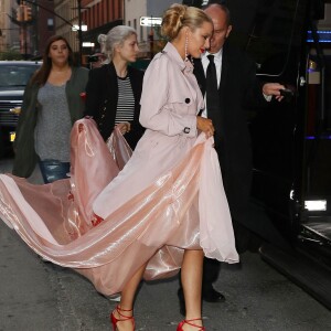 Blake Lively se rend au Met Gala 2016 à New York, le 2 mai 2016.