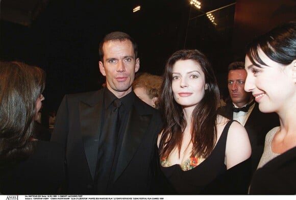 Christian Vadim et Chiara Mastroianni au Festival de Cannes le 16 mai 1999