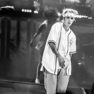 Justin Bieber en concert à Auburn Hills dans le cadre de sa tournée "The Purpose World Tour", le 26 avril 2016. © Marc Nader/Zuma Press/Bestimage