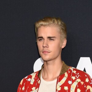 Justin Bieber au défilé Saint-Laurent à Hollywood le 10 février 2016.