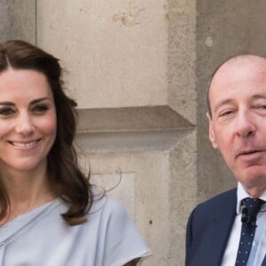 Kate Middleton au déjeuner caritatif Anna Freud à la Spencer House à Londres, le 4 mai 2016.