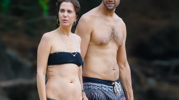 Kristen Wiig en bikini : Câlins complices à Hawaï avec son nouveau chéri