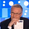 Laurent Ruquier, dans  On n'est pas couché  sur France 2, le samedi 7 mai 2016.