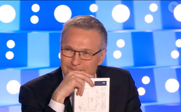 Laurent Ruquier, dans On n'est pas couché sur France 2, le samedi 7 mai 2016.