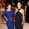 Emily Blunt et Olivia Wilde, chacune enceinte de son deuxième enfant - Soirée Costume Institute Benefit Gala 2016 (Met Gala) sur le thème de "Manus x Machina" au Metropolitan Museum of Art à New York, le 2 mai 2016.