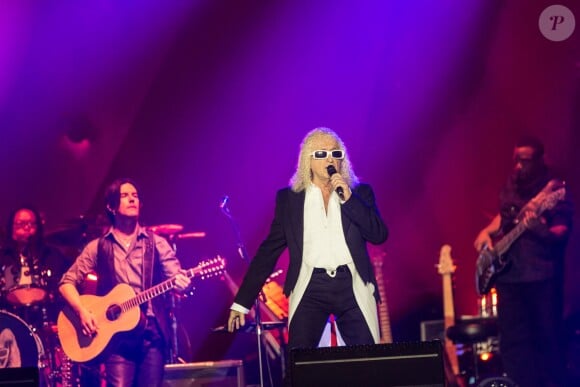 Michel Polnareff en concert à l'AccorHotels Arena de Paris le 7 mai 2016. © Cyril Moreau/Bestimage