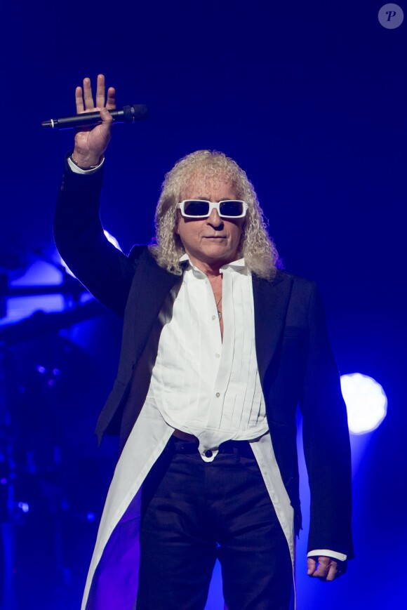Michel Polnareff en concert à l'AccorHotels Arena de Paris le 7 mai 2016. © Cyril Moreau/Bestimage