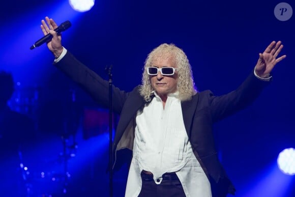 Michel Polnareff en concert à l'AccorHotels Arena de Paris le 7 mai 2016. © Cyril Moreau/Bestimage