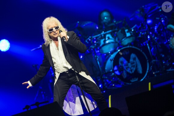 Michel Polnareff en concert à l'AccorHotels Arena de Paris le 7 mai 2016. © Cyril Moreau/Bestimage