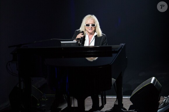 Michel Polnareff en concert à l'AccorHotels Arena de Paris le 7 mai 2016. © Cyril Moreau/Bestimage