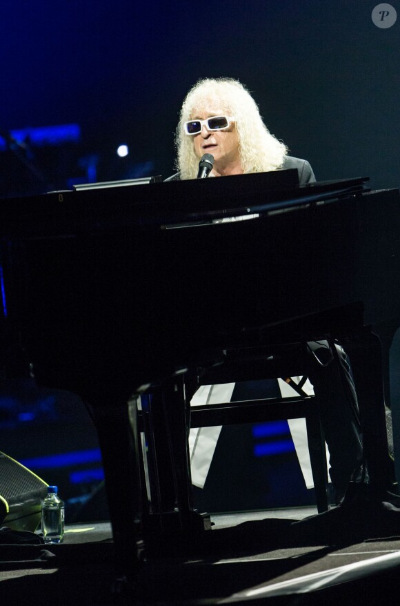 Michel Polnareff en concert à l'AccorHotels Arena de Paris le 7 mai 2016. © Cyril Moreau/Bestimage