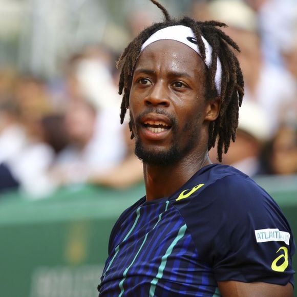 Gaël Monfils - Match Nadal - Monfils en finale du tournoi Monte-Carlo Rolex Masters 2016 le 17 avril 2016.