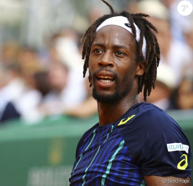 Gaël Monfils - Match Nadal - Monfils en finale du tournoi Monte-Carlo Rolex Masters 2016 le 17 avril 2016.