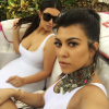 Kim et Kourtney Kardashian à La Havane. Avril 2016.