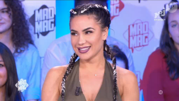 La belle Milla Jasmine face à Martial dans le Mad Mag de NRJ12, le 6 mai 2016.