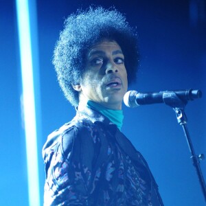 Prince sur la scène des Billboard Music Awards au MGM Grand Garden Arena à Las Vegas, le 19 mai 2013