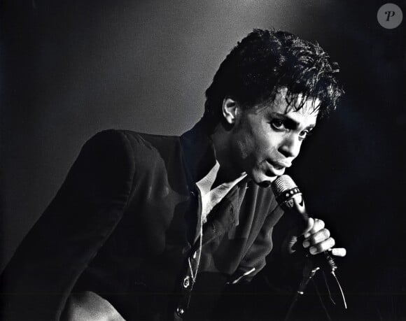 Prince en concert en 1986