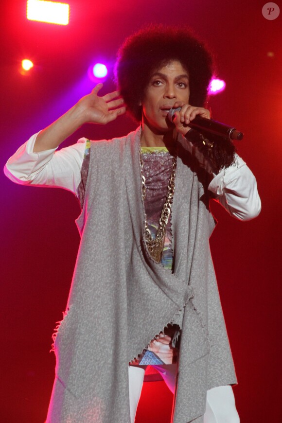 Prince en concert à la Nouvelle Orléans le 4 juillet 2014