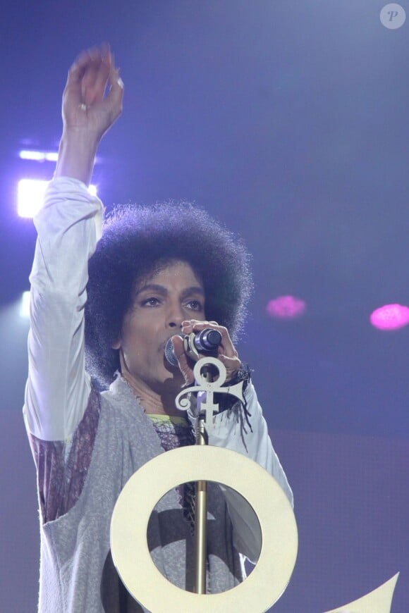 Prince en concert à la Nouvelle Orléans le 4 juillet 2014