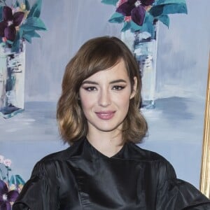 Louise Bourgoin (robe Dior Haute Couture, pochette Dior, bague Dior Joaillerie) - Le dîner caritatif de Babeth Djian et l'association AEM ("Un Avenir pour les Enfants du Monde") pour les enfants du Rwanda au Pavillon Ledoyen à Paris, France, le 8 décembre 2016. Chaque année avant les fêtes, Babeth Djian mobilise la mode le temps d’un dîner caritatif au profit des enfants du Rwanda. La directrice de la rédaction de Numéro Magazine associe à la cause de l’association AEM, les grandes maisons de couture française. © Olivier Borde/Bestimage  Celebs attending the Annual Charity Dinner hosted by the AEM Association Children of the World for Rwanda at Pavillon Ledoyen in Paris, France on December 8, 2016.08/12/2016 - Paris