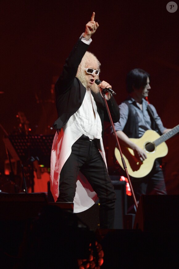 Michel Polnareff - Jour 4 - Concert de Michel Polnareff à l'AccorHotels Arena de Paris le 11 mai 2016. © Coadic Guirec/Bestimage