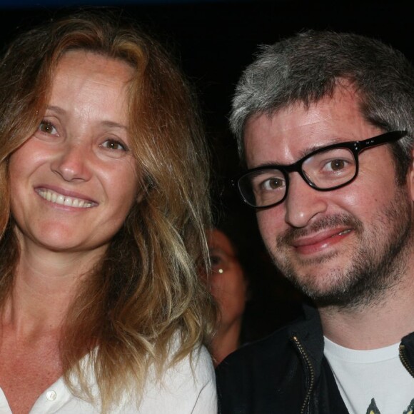 Le chanteur Grégoire et sa femme Eléonore de Galard - Jour 3 - People au concert de Michel Polnareff à l'AccorHotels Arena de Paris le 10 mai 2016.